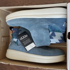HEY DUDE MEL  SUEDE ORION BLUE